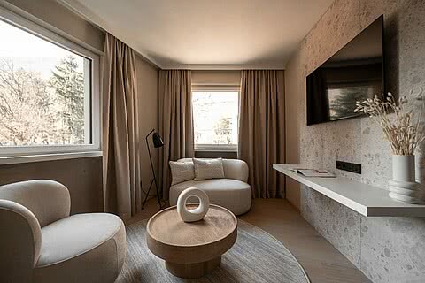Family Suite Castello II im Hotel Sonnen Resort in Naturns Südtirol