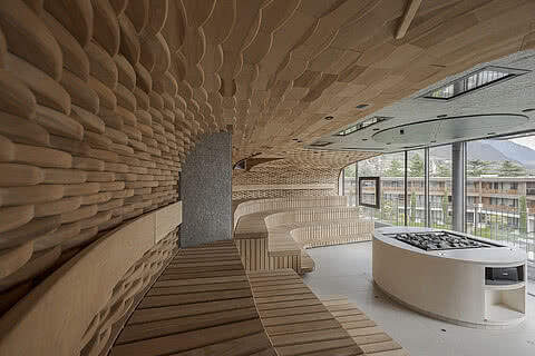 Event Sauna im Wellnesshotel Sonnen Resort in Naturns