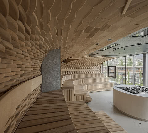 Event Sauna im Wellnesshotel Sonnen Resort in Naturns