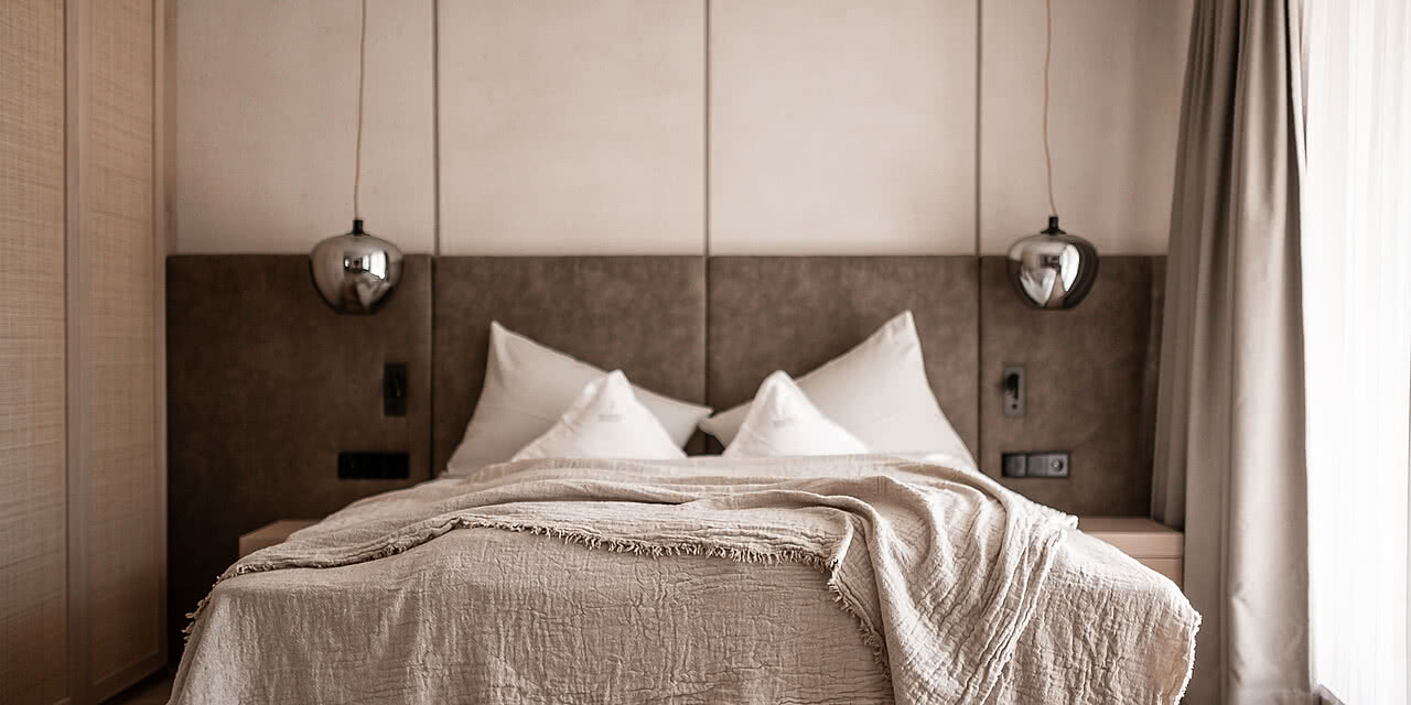 Zimmer im Hotel Sonnen Resort in Südtirol