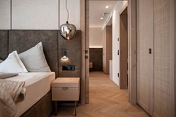 Zimmer im Hotel Sonnen Resort in Südtirol