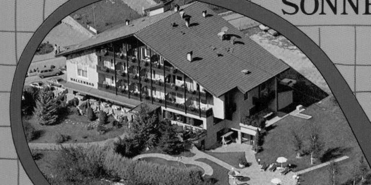 Hotel Pension Sonnen Hof in the early days