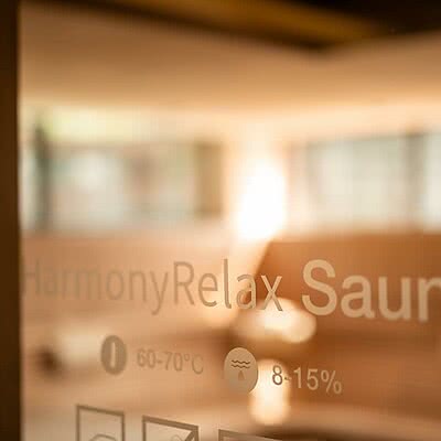 Breath deep. Sweat it out. Let go. ️ HarmonyRelax Sauna 60-70 °C (adults only) im Aquagarden Sonnen Resort.
